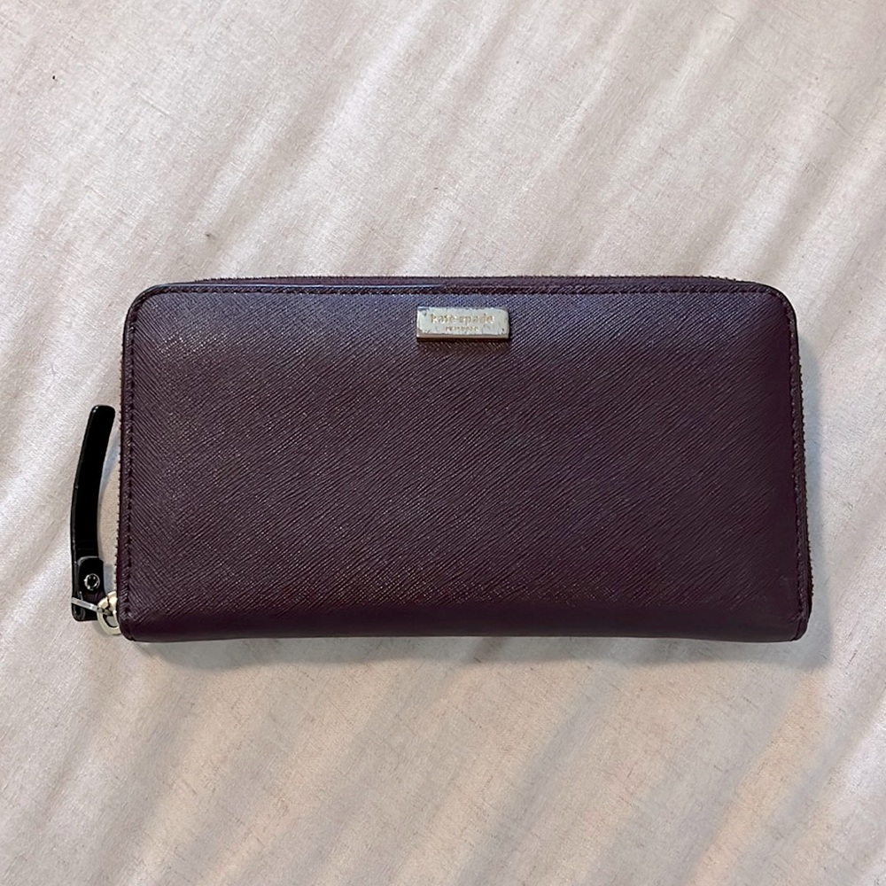 Burgundy Large Wallet